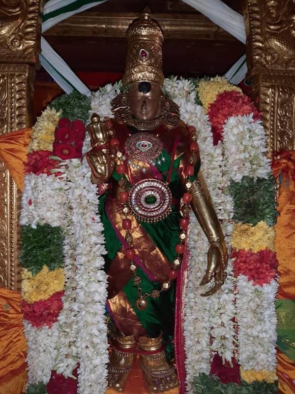 Aadi Mulaikottu festival Madurai Meenakshi amman blessed in Annam vehicle Aadi Mulaikottu festival Madurai Meenakshi amman blessed in Annam vehicle