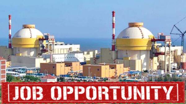 Job opportunity is available at Kudankulam Nuclear Power Station Job opportunity is available at Kudankulam Nuclear Power Station
