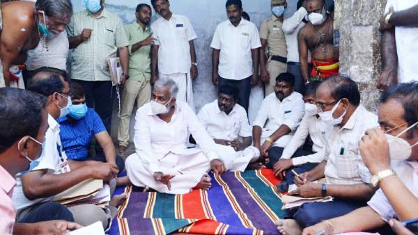 Those who have worked in Tamil Nadu temples for 5 years will be made permanent - Minister Sekar babu Those who have worked in Tamil Nadu temples for 5 years will be made permanent - Minister Sekar babu