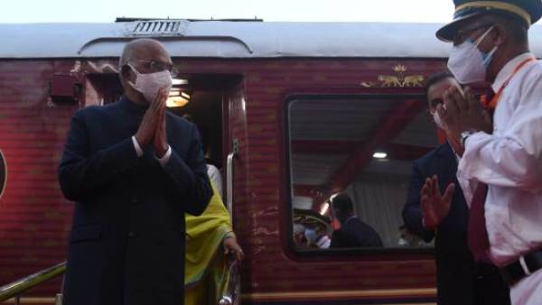 President Ram Nath Kovind to visit Ayodhya via special train, tour Ram Temple construction site President Ram Nath Kovind to visit Ayodhya via special train, tour Ram Temple construction site