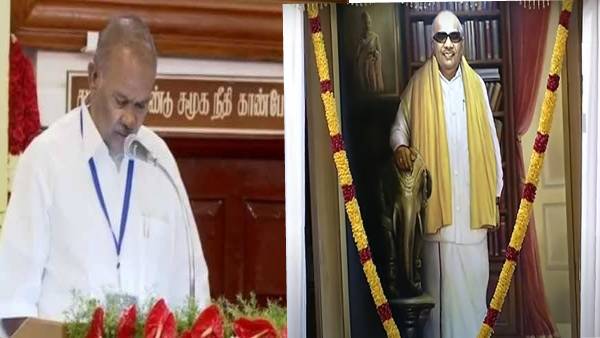 Appavu praised for Karunanidhi giving the right to hoist the national flag to the chiefs in the fort Appavu praised for Karunanidhi giving the right to hoist the national flag to the chiefs in the fort