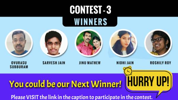 Win ₹2000 worth Amazon Coupon| Prizes upto ₹1 Lac on offer Win ₹2000 worth Amazon Coupon| Prizes upto ₹1 Lac on offer