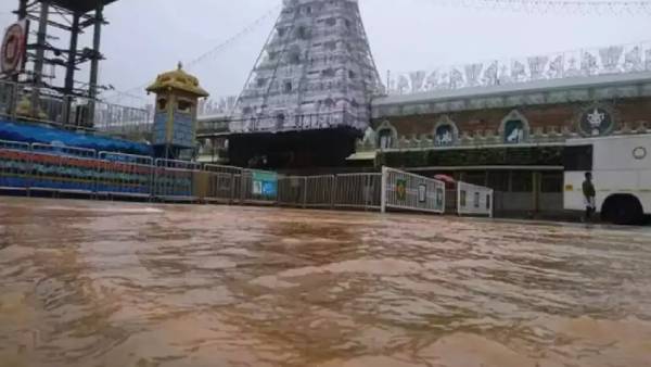 Tirupati due to continuous rains sami dharsan date can be changed Tirupati due to continuous rains sami dharsan date can be changed