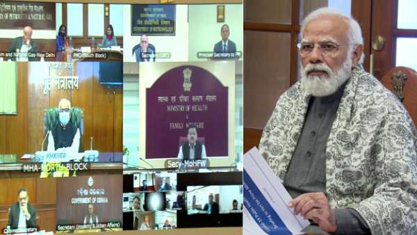 உலகை அச்சுறுத்தும் ஒமிக்ரான் வைரஸ்- உயர் அதிகாரிகளுடன் பிரதமர் மோடி ஆலோசனை 