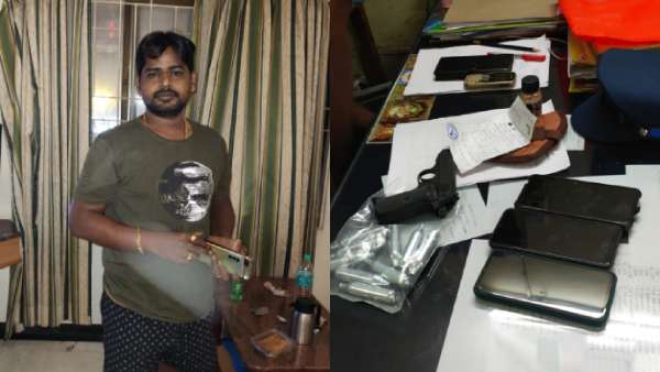air pistol guns found in a private hotel in Coimbatore air pistol guns found in a private hotel in Coimbatore