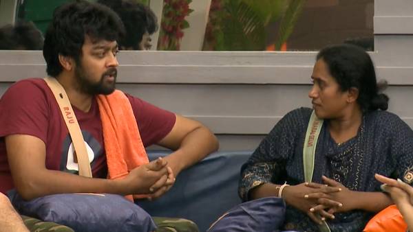 தாமரைக்கு பக்குவமாய் அறிவு சொன்ன ராஜூ...சுருங்கிப் போச்சு தாமரையின் முகம் 