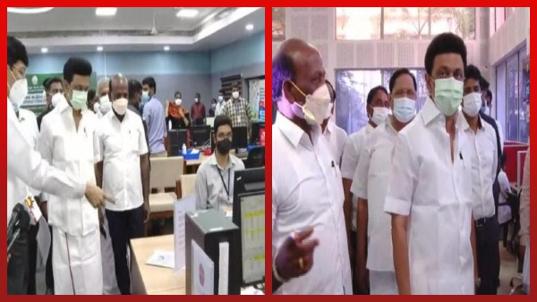 வேகமெடுக்கும்  ஓமிக்ரான்..  நேரடியாக களத்தில் இறங்கிய ஸ்டாலின்.. மருத்துவமனையில் திடீர் ஆய்வு! 