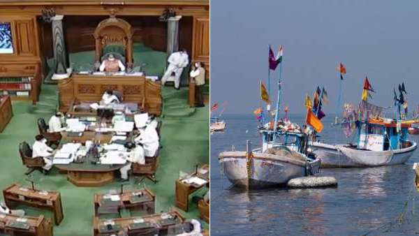 55 தமிழக மீனவர்கள் இலங்கையால் கைது- லோக்சபாவில் திமுக, விசிக ஒத்திவைப்பு தீர்மான நோட்டீஸ் 