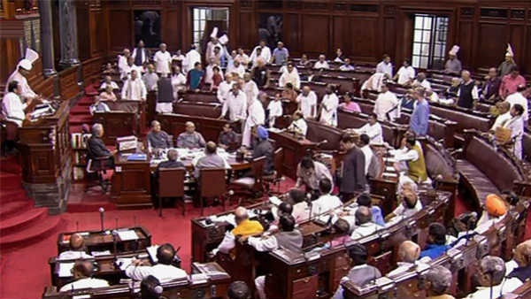 எதிர்க்கட்சிகள் அமளி: பிற்பகல் வரை ராஜ்யசபா ஒத்திவைப்பு 