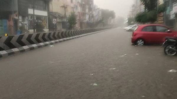 கொட்டித்தீர்த்த கனமழையால் மதுரையில் குளமான சாலைகள் - சுருளி அருவியில் வெள்ளப்பெருக்கு 