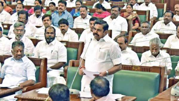 கூட்டுறவு சங்க மசோதா.. எடப்பாடி தலைமையில் சட்டசபையிலிருந்து வெளிநடப்பு செய்த அதிமுக எம்எல்ஏக்கள் 