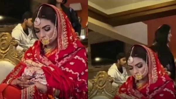 மணமகன் கண் முன்னே.. ஊரெல்லாம் கூடியிருக்க.. திருமணத்தில் மணப்பெண் செய்த காரியத்தால் \