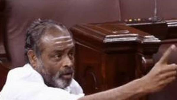 திமுக எம்.பி.க்களை பாராட்டி பேசினார்