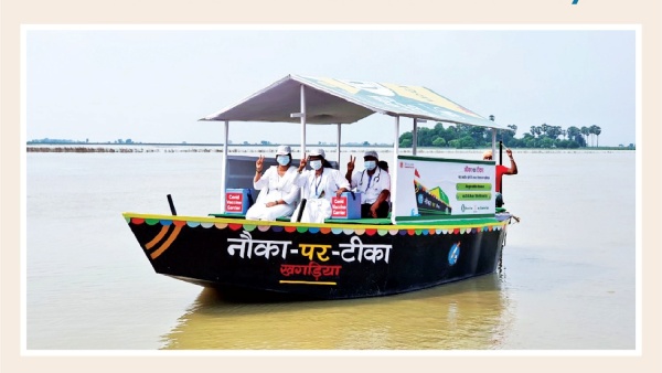 156.76 கோடி டோஸ்கள்- கொரோனா தடுப்பூசி போட ஆரம்பிச்சு ஒரு ஆண்டு நிறைவு- பிரதமர் மோடி வாழ்த்து! 