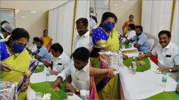 கரண்டியால் சாப்பாடு போட்டுக் கொண்டே.. அண்ணாமலையிடம் சொன்ன அந்த வார்த்தை.. இதுதான் தமிழிசை..!