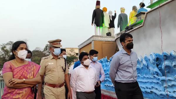 கோவையில் அலங்கார ஊர்தி
