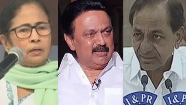 கொதிக்கும் கேசிஆர்.. சிக்னல் தரும் ஸ்டாலின்.. பிளாக் செய்த மம்தா -பாஜகவிற்கு எதிராக உருவாகும் டீம்? 