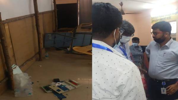 வாக்குச்சாவடிக்குள் புகுந்து ரகளை! இவிஎம் இயந்திரங்களை உடைத்த திமுகவினர் மீது 3 பிரிவுகளில் வழக்கு