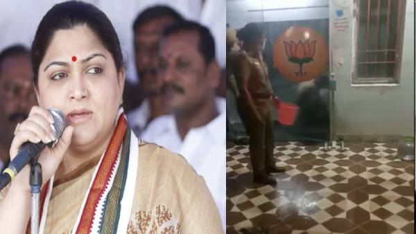 பெட்ரோல் குண்டு: இதெல்லாம் கோழைத்தனம்.. தைரியம் இருந்தால் நேருக்கு நேர் மோதுங்கள்.. குஷ்பு ட்வீட்! 