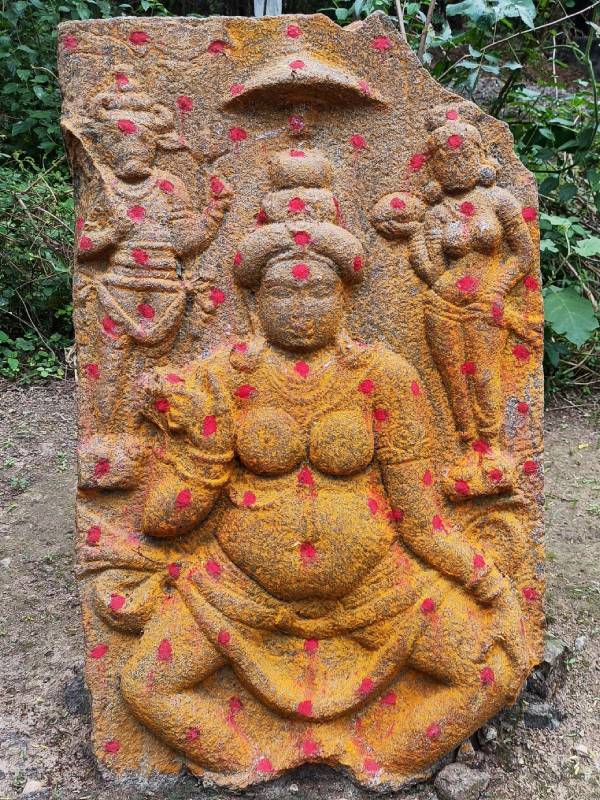 Pallava dynastys inscription found in Gingee Pallava dynastys inscription found in Gingee