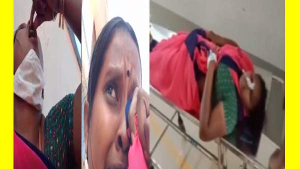 அழுதுகொண்டே ஒவ்வொரு மாத்திரையை விழுங்கி, தற்கொலைக்கு முயன்ற அங்கன்வாடி பெண்.. \