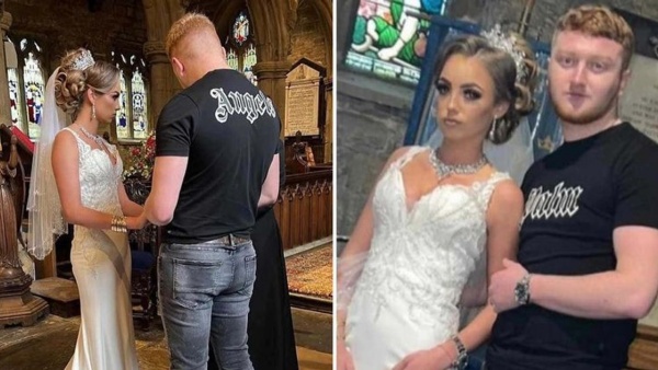 “மாப்பிள்ளை சார்.. கல்யாணத்துக்கு இப்டியா டிரஸ் போட்டுட்டு வர்றது?”.. வச்சு செய்யும் நெட்டிசன்கள்!