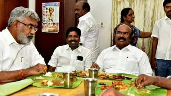 மட்டன் -சிக்கன் -மீன்! ஜெயக்குமாருக்கு தினமும் திருச்சியில் கறிவிருந்து! அதிமுகவினர் பலே கவனிப்பு! 