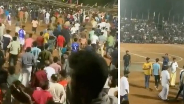 பரபரப்பு! கேரளாவில் கால்பந்து போட்டியின் போது சரிந்து விழுந்த பார்வையாளர் அரங்கம்.. பலர் படுகாயம் 
