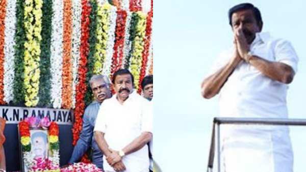 கே.என்.ராமஜெயம் கொலை நிகழ்ந்து 10 ஆண்டுகள்! கண் கலங்கி நினைவஞ்சலி செலுத்திய அமைச்சர் கே.என்.நேரு! 