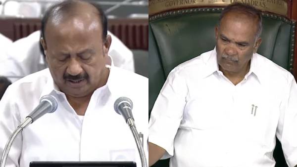 நல்லா கை தட்டலாமே.. கேட்டு வாங்கி.. அதிமுக அரசையும் சீண்டிய எம்ஆர்கே.. \