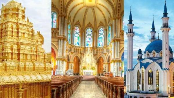மசூதிகள், தேவாலயங்கள், தர்காக்களை புனரமைக்க நிதி