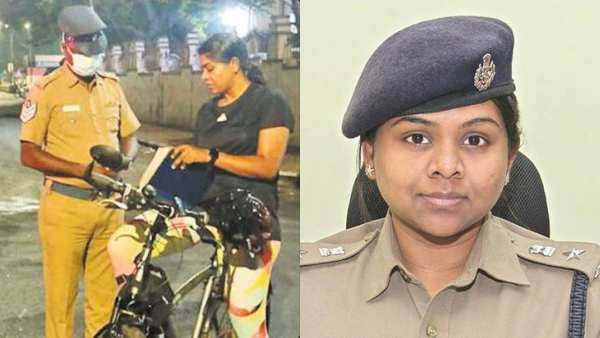 நள்ளிரவு நேரம்... சைக்கிளில் இணை ஆணையர் திடீர் விசிட்...அதிர்ந்த இரவு காவலர்கள் 