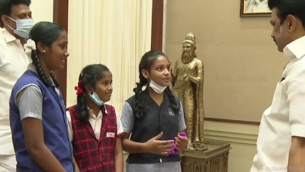 நேரா வரேன்.. என்ன சாப்பாடு போடுவீங்க? வீடியோ காலில் கேட்ட முதல்வர்! குறவர் சமூக மாணவி ஸ்வீட் பதில்! 