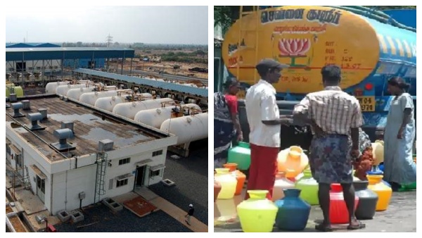 மீஞ்சூர் கடல்நீர் சுத்திகரிப்பு நிலையத்தில் பராமரிப்பு பணி... வடசென்னைக்கு குடிநீர் கிடைக்குமா? 