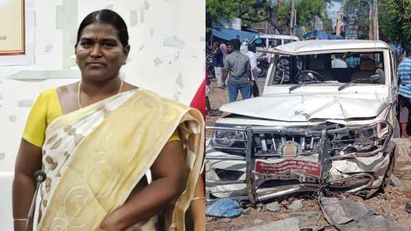 கள்ளக்குறிச்சியில் அதிர்ச்சி! கார் டயர் வெடித்து கவிழ்ந்த கார்.. சார் ஆட்சியர் சம்பவ இடத்திலேயே பலி 