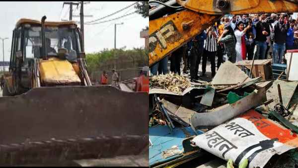 அனுமன் ஜெயந்தி கலவரம்.. டெல்லியில் கலவரக்காரர்களின் ஆக்கிரமிப்பு கட்டிடங்கள் இடிப்பு! பரபரப்பு 