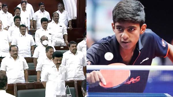  டேபிள் டென்னிஸ் வீரர் விஷ்வா தீனதயாளன்  மறைவு - அரசியல் தலைவர்கள் இரங்கல் - சட்டசபையில் அஞ்சலி 