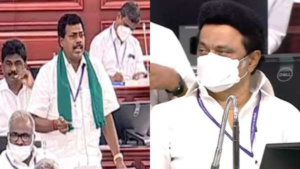 காமராஜருக்கு நிகராக ஸ்டாலின்! எனக்கு காரியம் நடக்கனும்! பாமக எம்எல்ஏ பேச்சால் சட்டசபையில் சிரிப்பலை! 