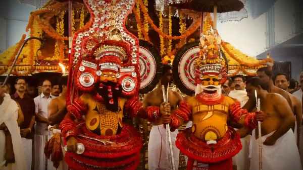 மலையாள வாசம்! சட்டென கேரளாவாக மாறிய புதுச்சேரி.. கலாச்சாரம் மாறாத சேட்டன்களின் திருவிழா 