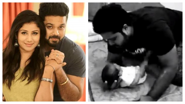 ஐலாவுக்கு தெரியாமல் மகன் அர்ஷை கொஞ்சும் சஞ்சீவ்.. தாடி குத்த போகுது பாப்பு..  ஆலியா மானசா அக்கறை! 