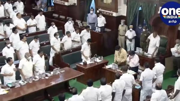 தஞ்சை தேர் விபத்து 12 பேர் பலி...சட்டசபையில் இரங்கல் - உயிரிழந்தவர்களுக்கு மவுன அஞ்சலி 