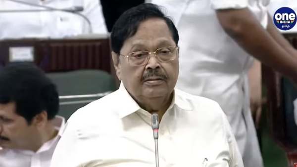  அணையை தூர் வாருவதாக சும்மா சொல்லிக்க வேண்டியது தான்! உலகின் எந்த நாட்டிலும் இது இல்லை! -துரைமுருகன் 