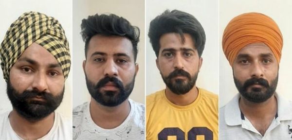 4 Khalistani terrorists arrested in Haryana 4 Khalistani terrorists arrested in Haryana