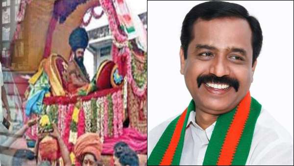 ஆதீனத்தின் பல்லக்கு- தி.க., பெரியார். தி.க. அமைப்புகளை தடை செய்ய கொங்கு மக்கள் முன்னணி வலியுறுத்தல் 