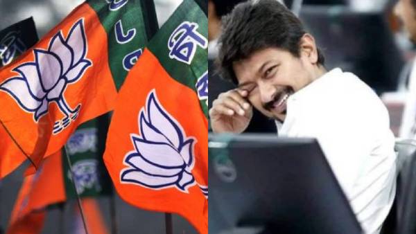 ஒரே போட்டோ.. மொத்தமா முடிஞ்ச்ச்.. ஏற்கனவே கடுப்பில் இருக்கும் பாஜகவினரை கலாய்த்த உதயநிதி ஸ்டாலின்! 