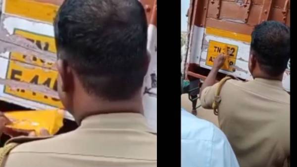 Sand theft by driving several lorries in a single registration number in Tanjore Sand theft by driving several lorries in a single registration number in Tanjore