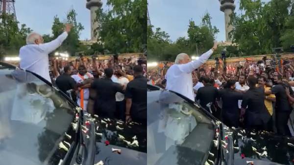 PM Narendra modi happy about Tamil nadu welcoming him PM Narendra modi happy about Tamil nadu welcoming him