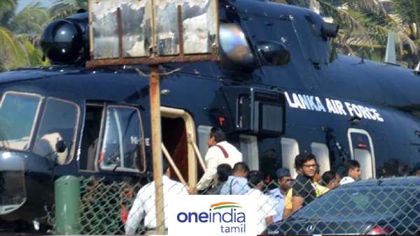 அப்போ கன்பார்மா? திடீரென வந்து இறங்கிய ராணுவ ஹெலிகாப்டர்.. ராஜபக்சே குடும்பத்தினர் எஸ்கேப்? -வீடியோ 