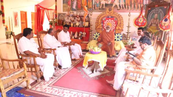 TN BJP Chief Annamalai meets TNA Leaders in Jaffna TN BJP Chief Annamalai meets TNA Leaders in Jaffna