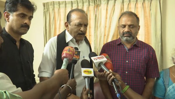 வைகோ உடன் சந்திப்பு
